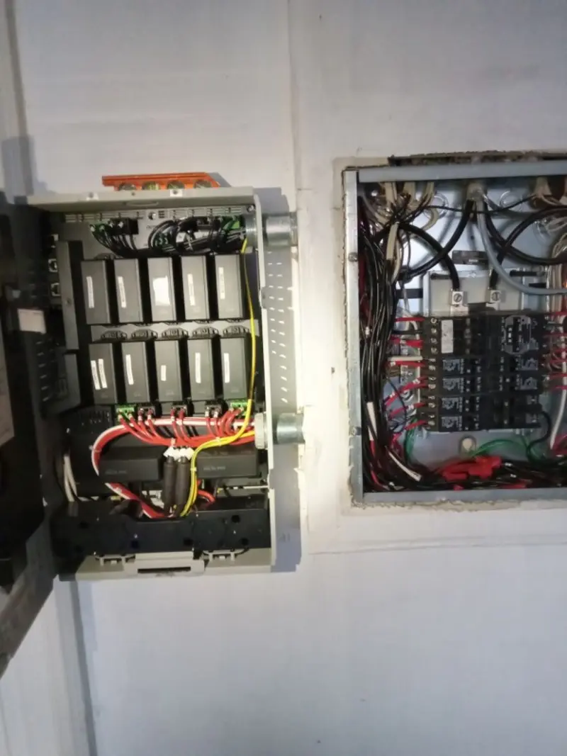 Electrical panel upgrade completed for Commercial Electrician Services in East Rockingham